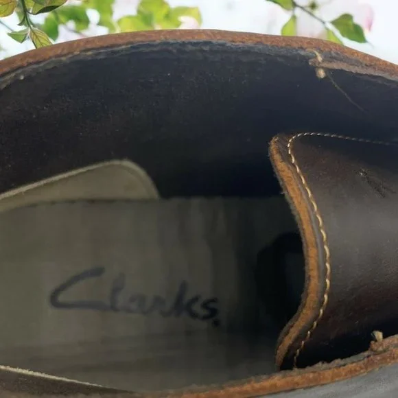 CLARKS Brown Bushacre 2 - Picture 8 of 10